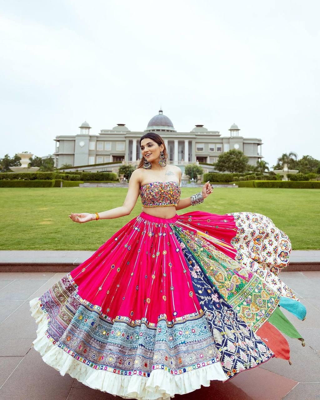 Kachhi Work Lehenga Choli