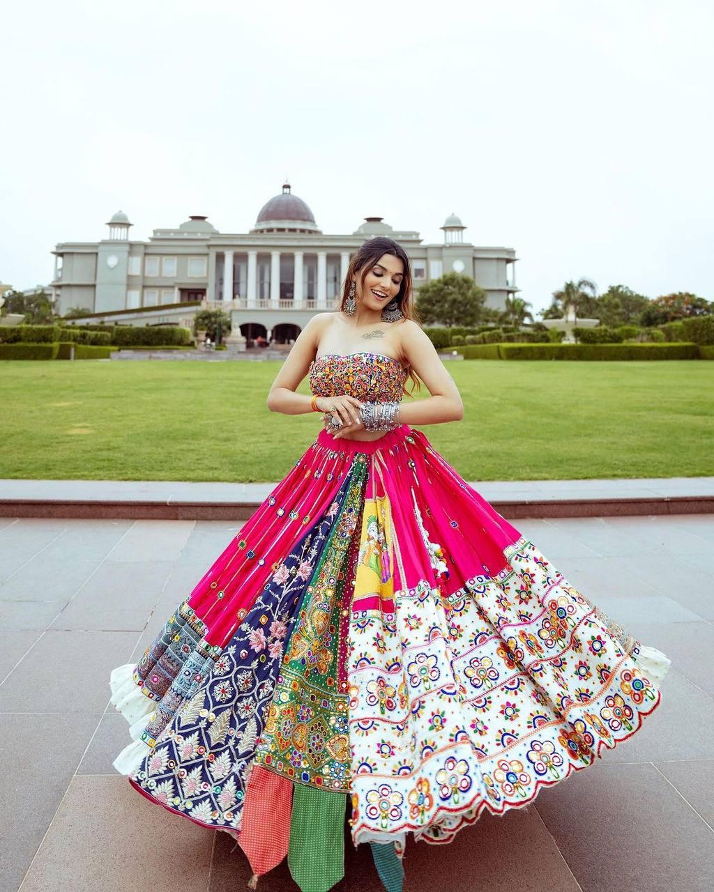 Kachhi Work Lehenga Choli