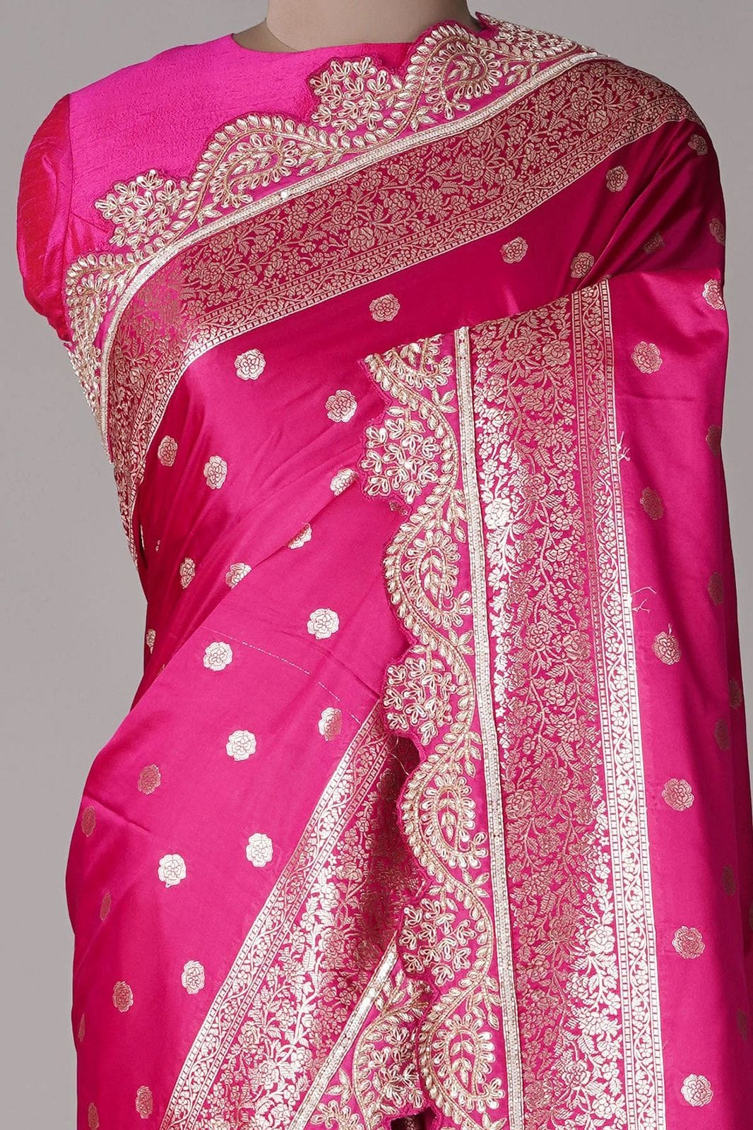 Victoria Bae Banarasi Silk Saree