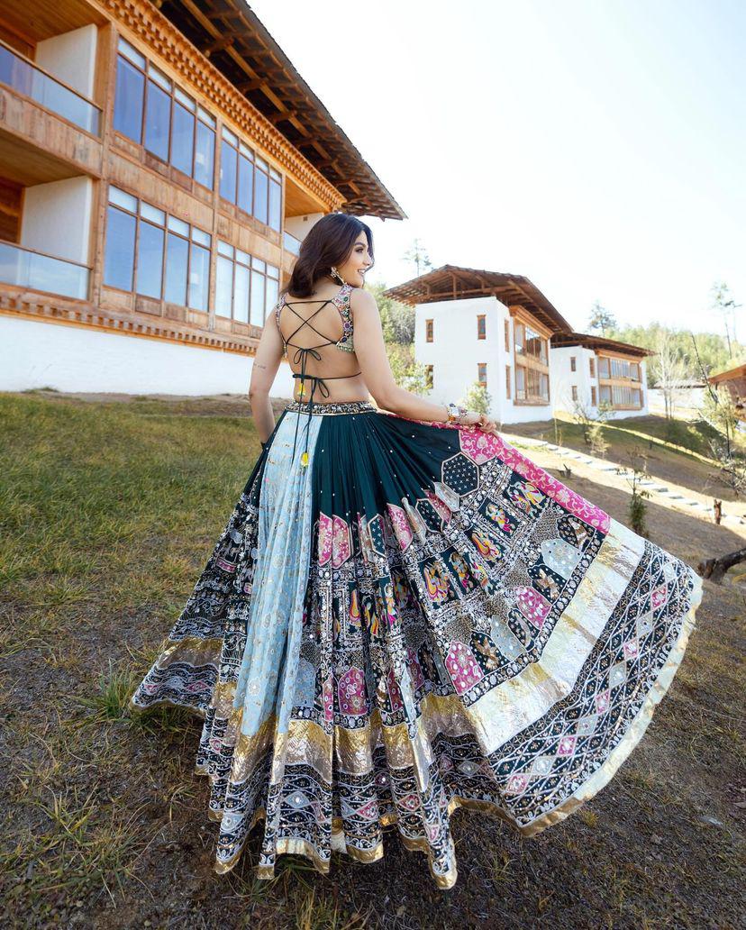 Srini Garba Glam Lehenga