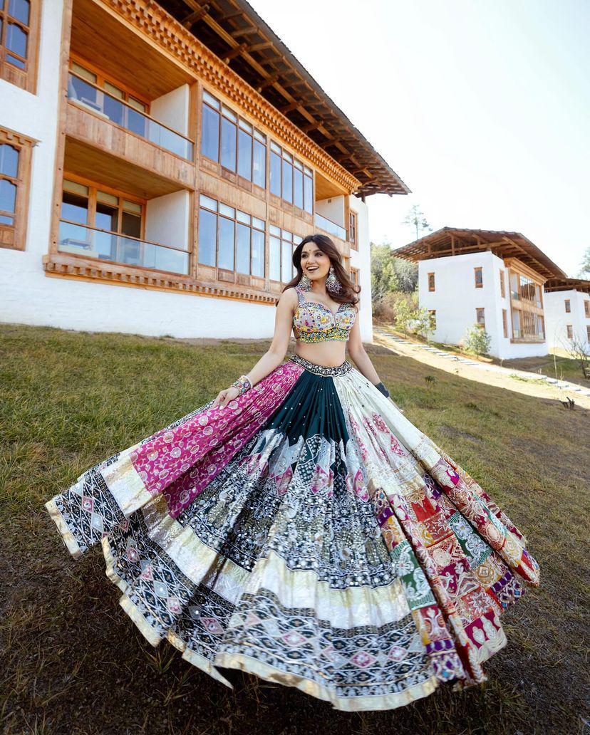 Srini Garba Glam Lehenga