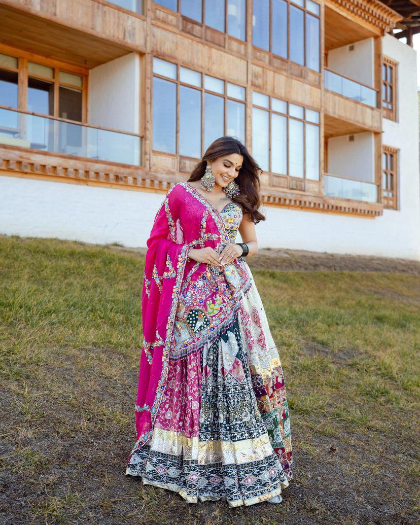 Srini Garba Glam Lehenga