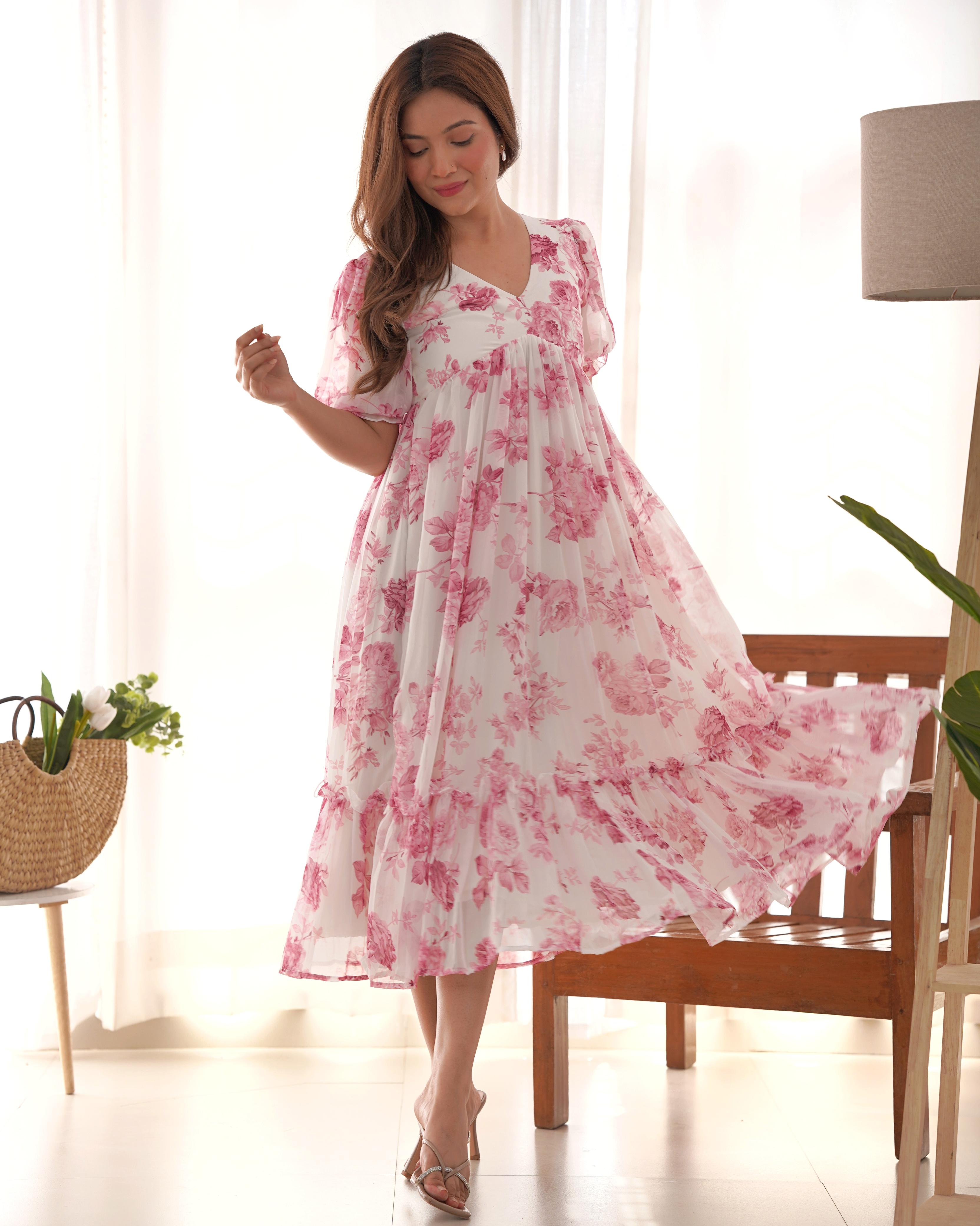 Aarohi Floral Dress