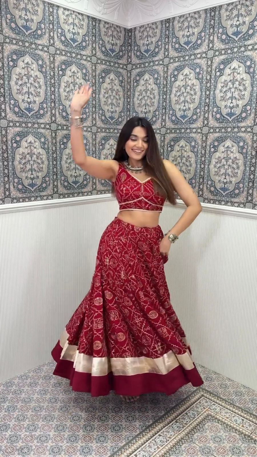 Nayan Designer Lehenga With Store Images