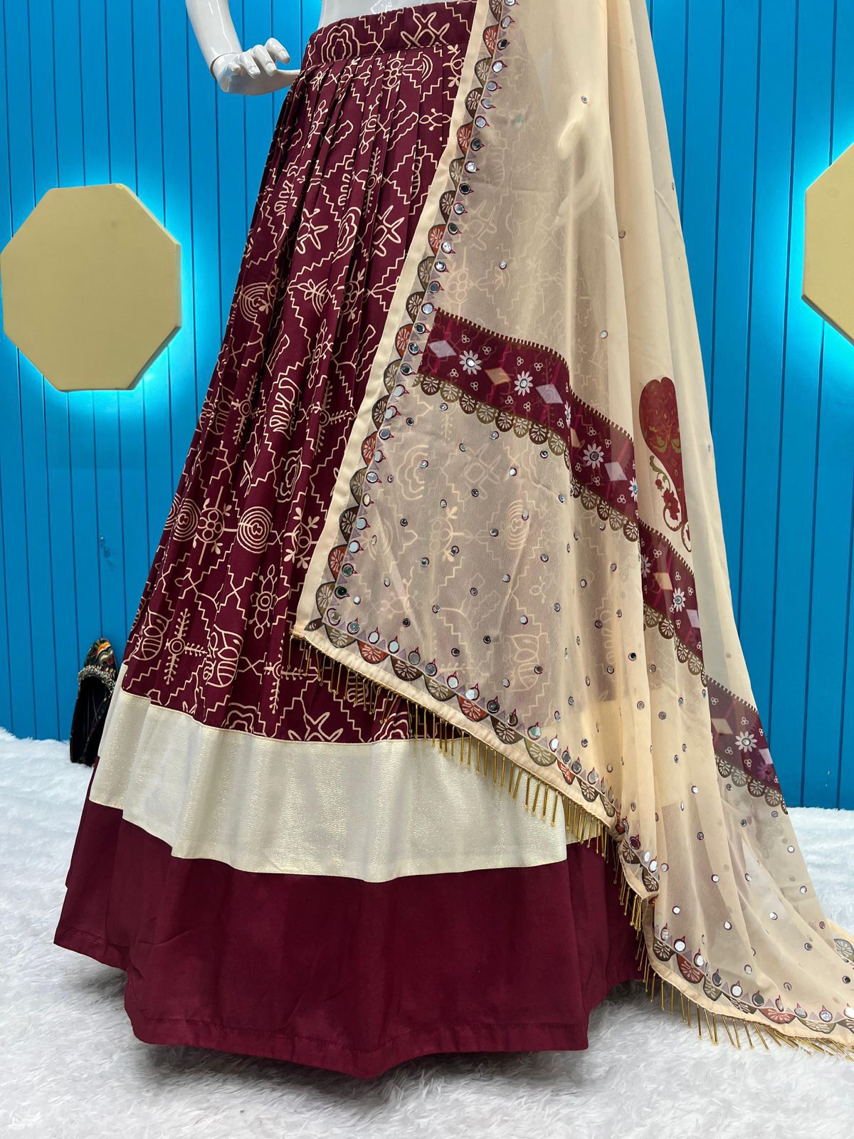 Nayan Designer Lehenga With Store Images