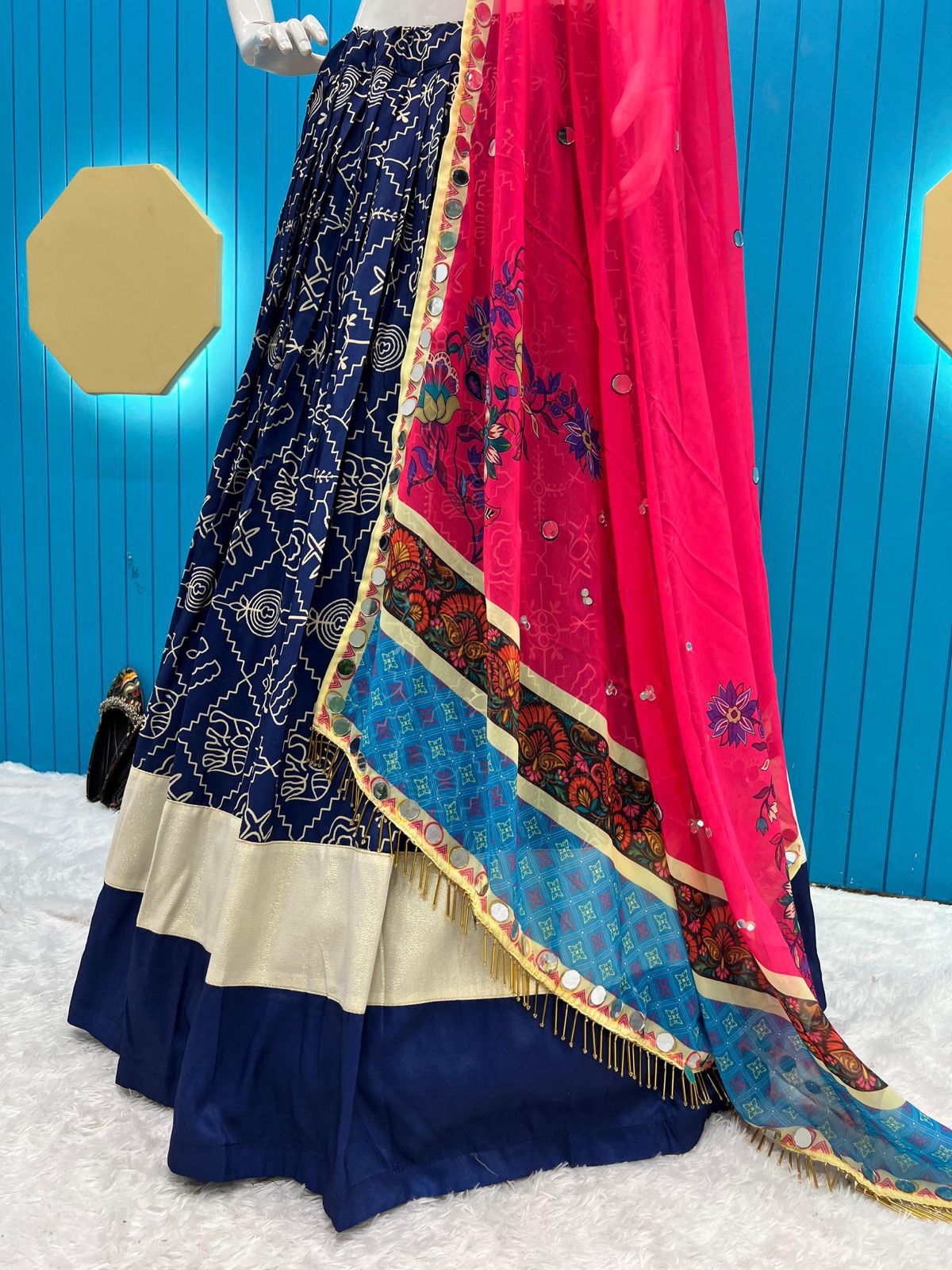 Nayan Designer Lehenga With Store Images