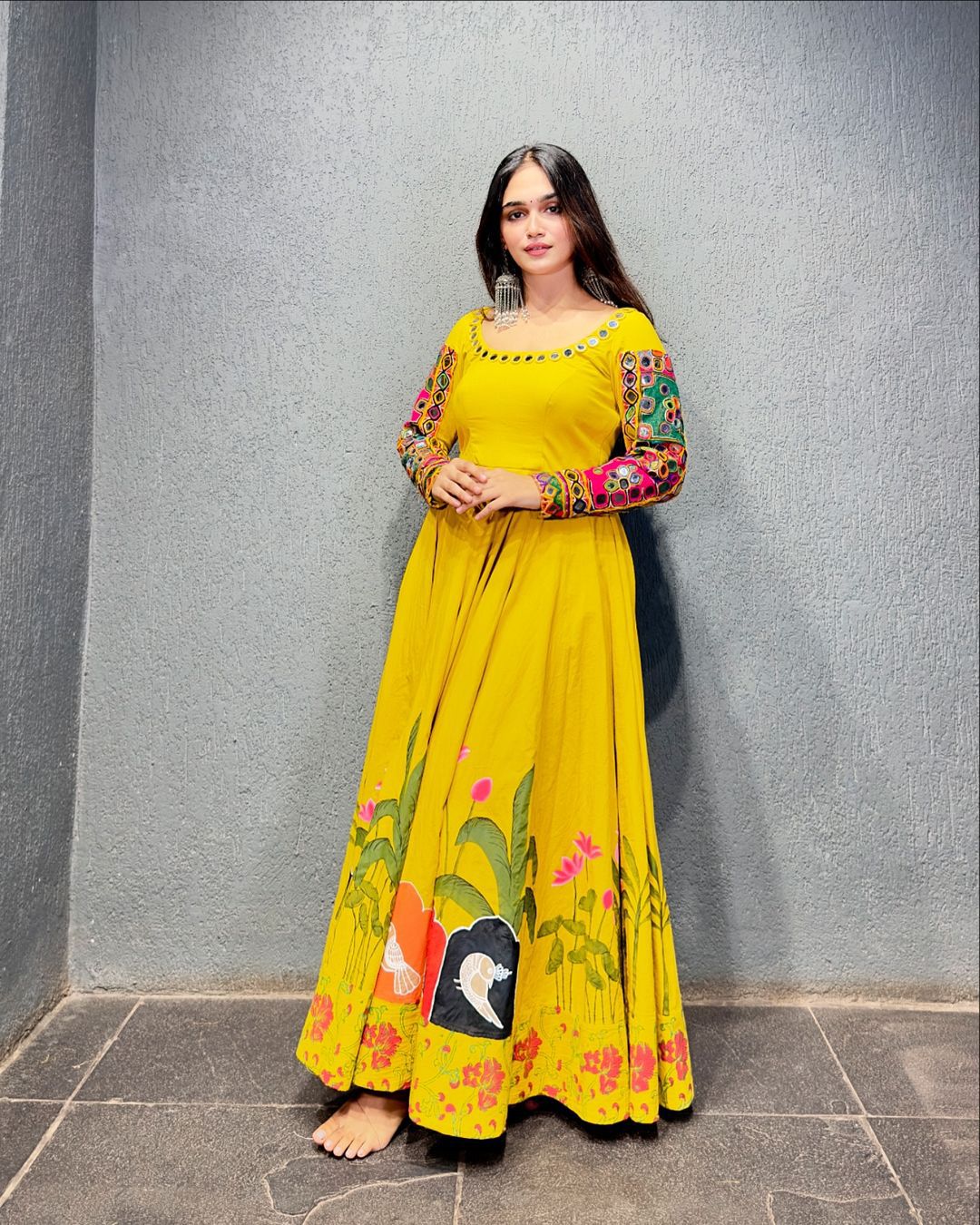 Zahri Gown With Dupatta