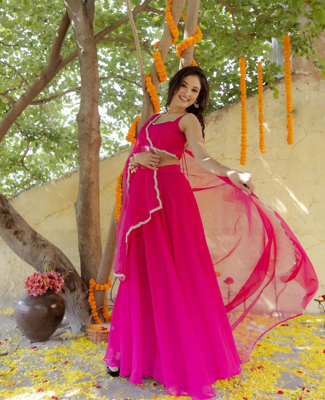 Chic Georgette Lehenga Choli