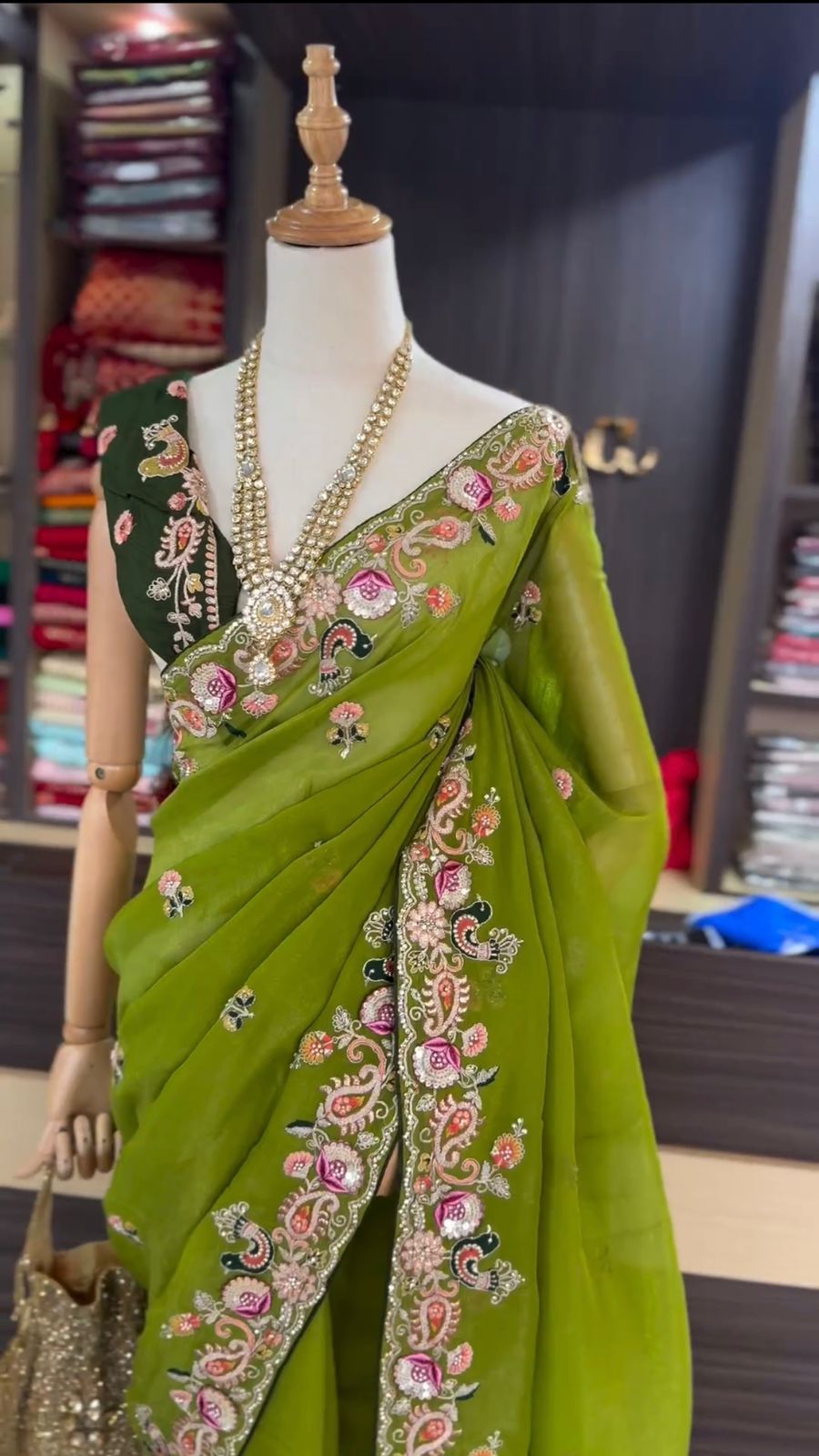 Glimmering Bliss Jimmy Saree