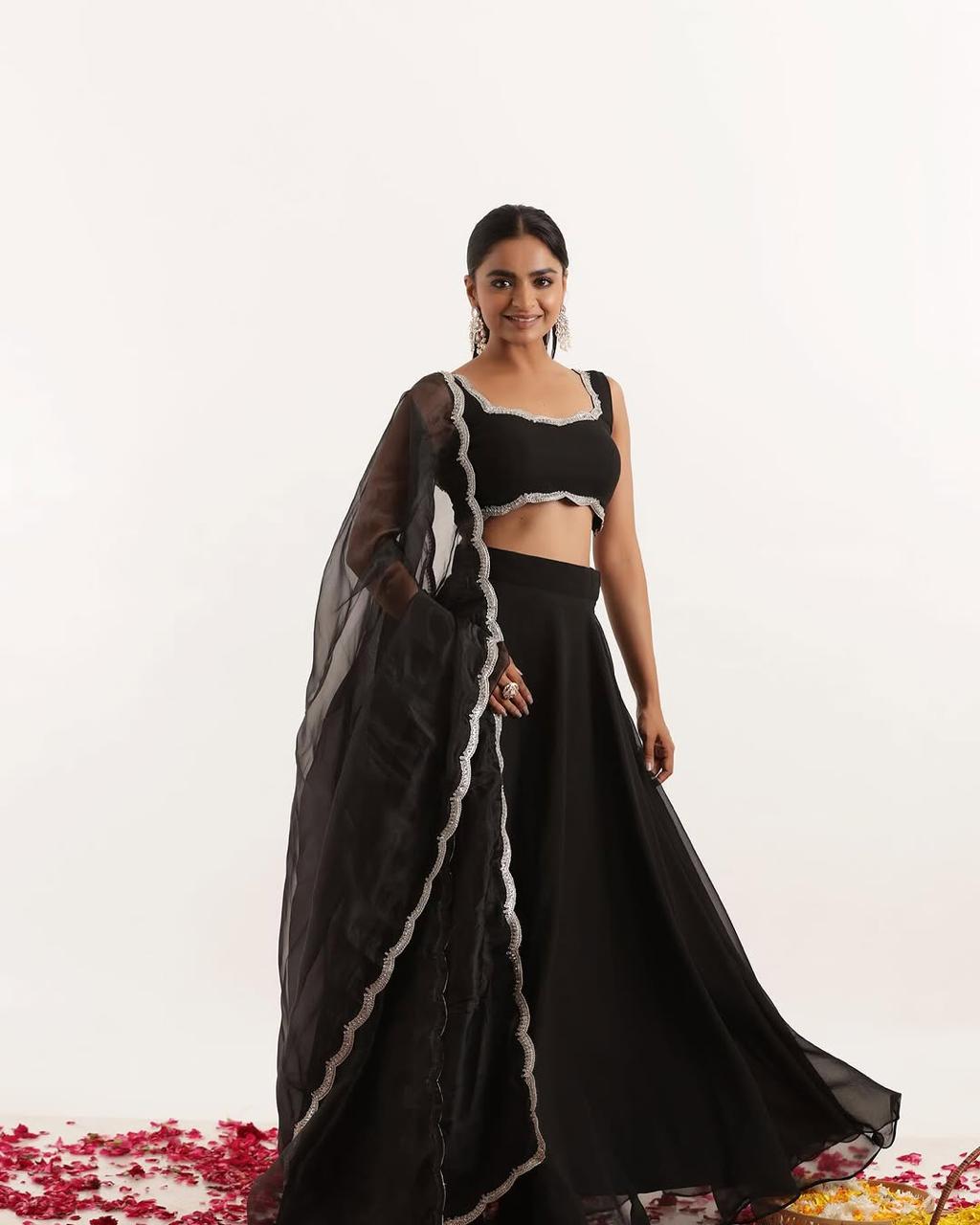 Chic Georgette Lehenga Choli