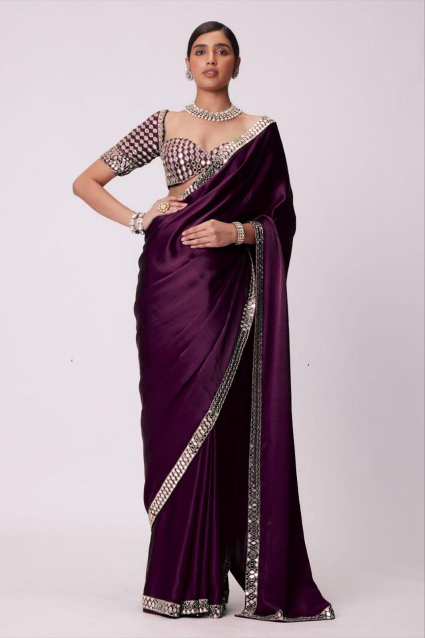 Shilpa Shetty Real Mirror Beauty Saree