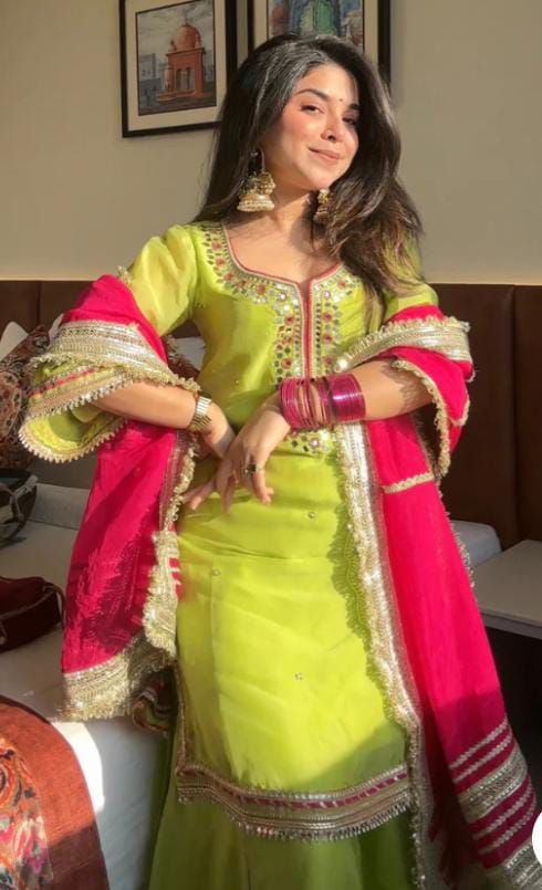 Zarista Bloom Sharara Suit Set