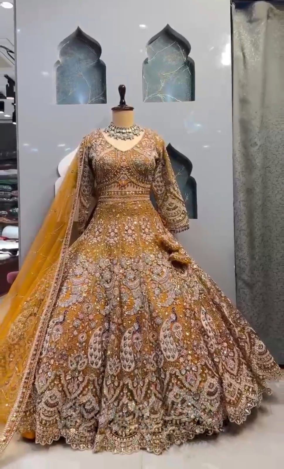 Peacock Dreamscape Lehenga Choli