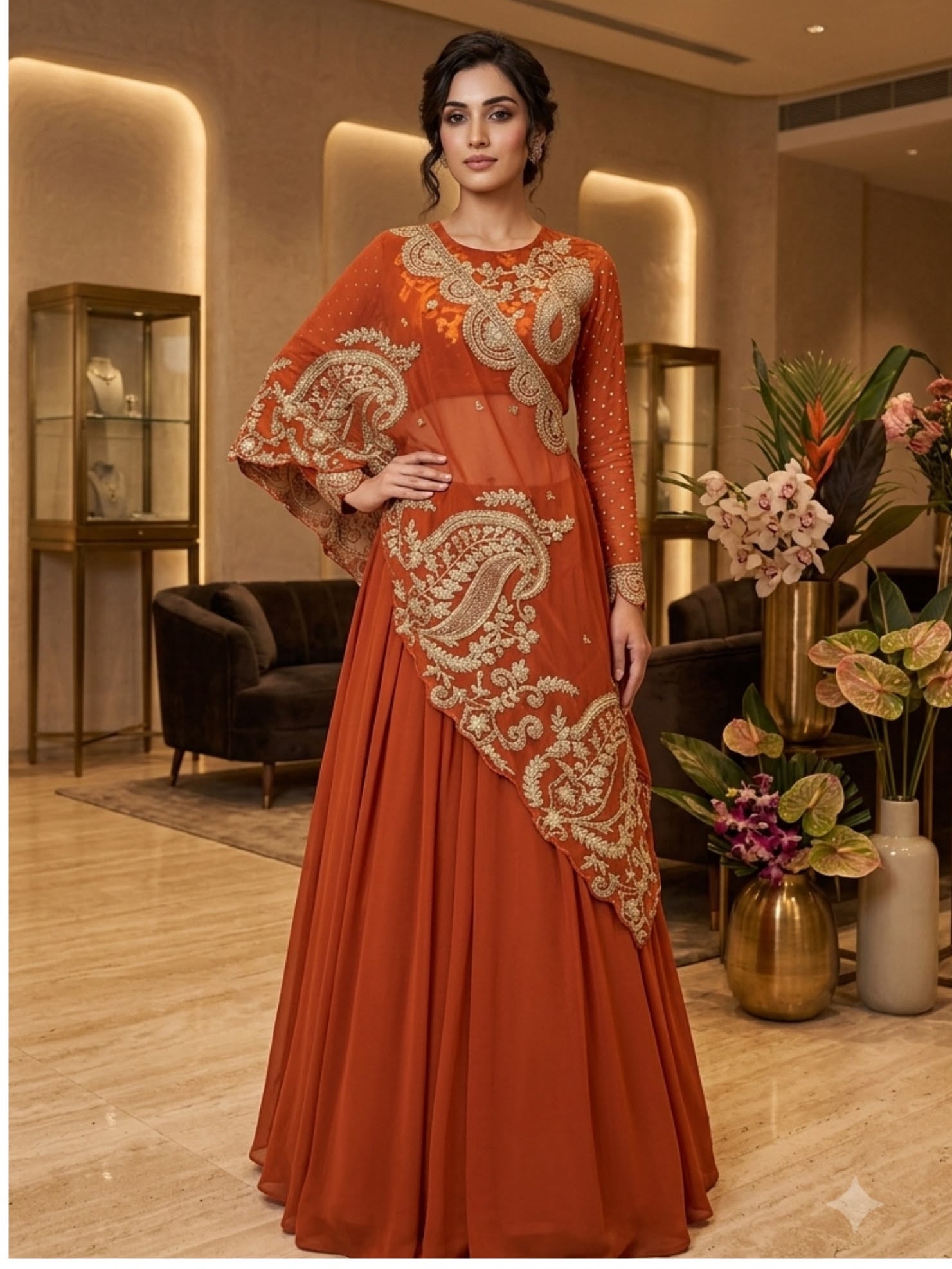 Zinnia Zevar Stylish with Cording Shrug