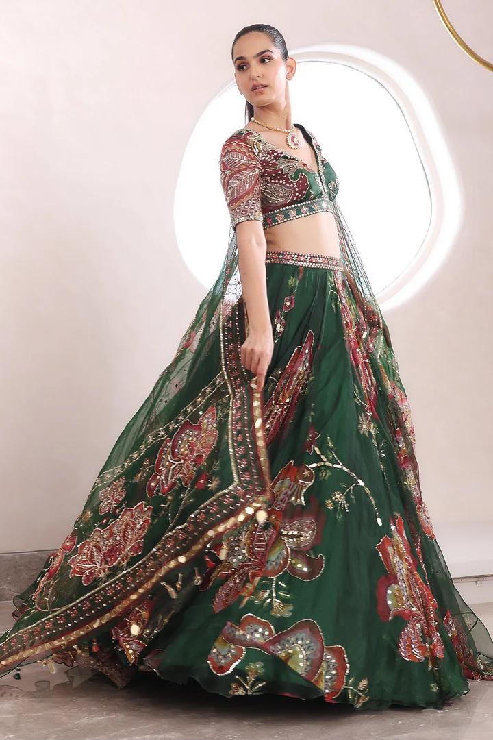 Morpankh Rang Lehenga Choli