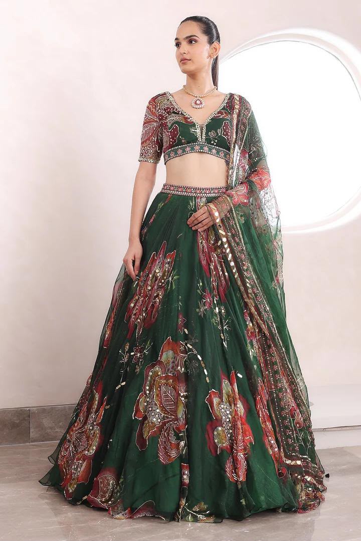 Morpankh Rang Lehenga Choli
